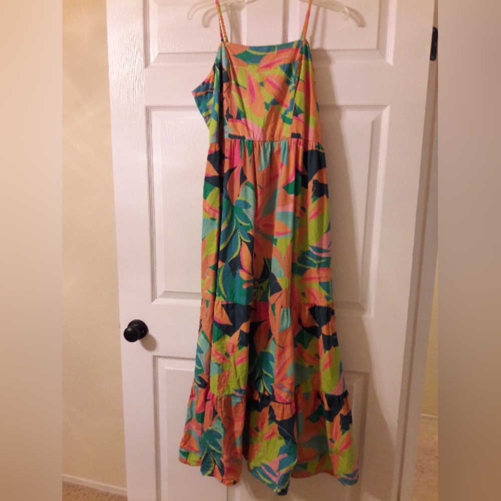 Floral Maxi Dress XL